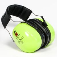 3M chrániče sluchu mušlové OPTIME III zelené fluorescenční (H540A-461-GB)