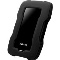 Pevný disk ADATA Durable Lite HD330 1TB, externý, 1 TB, 2,5", USB 3.1, odolný, čierny AHD330-1TU31-CBK