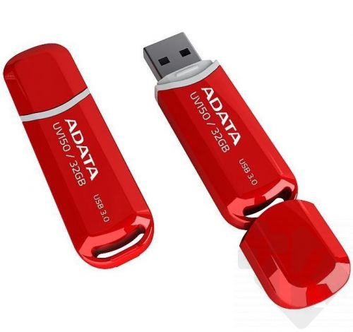 ADATA USB UV150 32GB red (USB 3.2) (AUV150-32G-RRD)