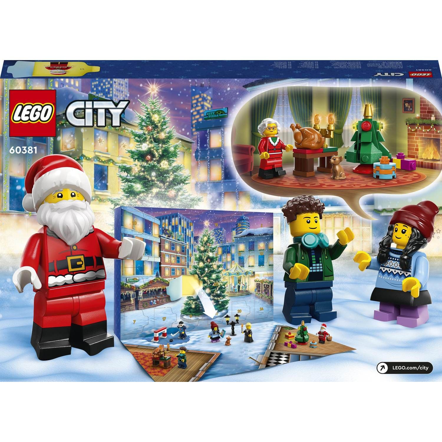 LEGO® City 60381 Adventní kalendář 2023