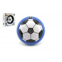Air Disk fotbalový míč vznášející se plastový 14cm na baterie se světlem