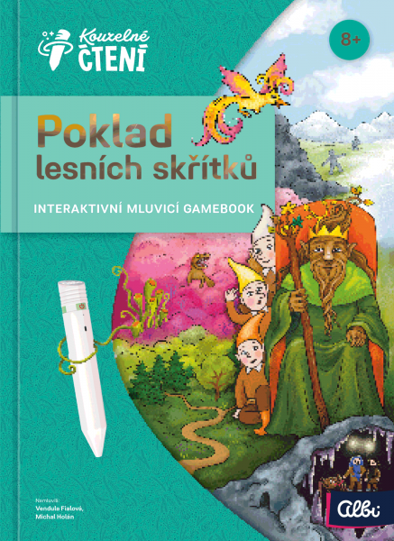 Albi Kouzelné čtení Kniha Poklad lesních skřítků - Gamebook