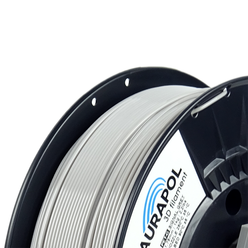 AURAPOL PET-G Filament Signální Šedá 1 kg 1,75 mm