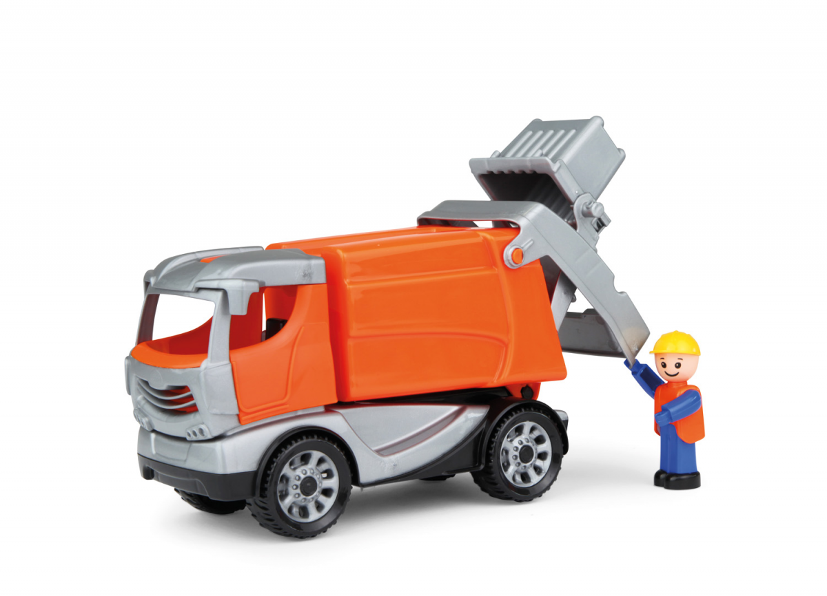 Auto Truckies popeláři plast 25cm s figurkou 24m+