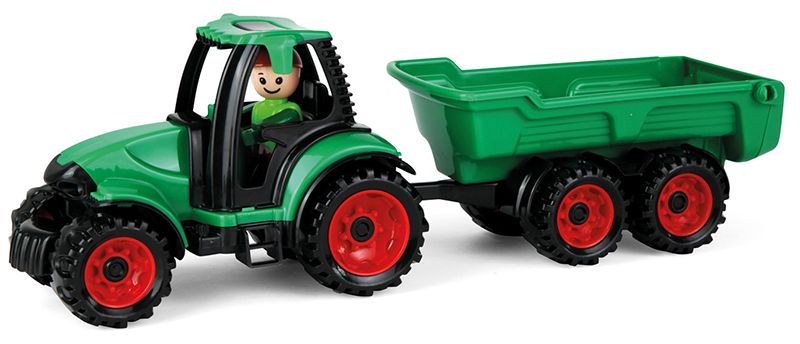 Auto Truckies traktor s vlečkou plast 32cm s figurkou v krabici 24m+