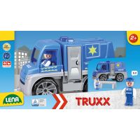 Auto Truxx policie plast 29cm s figurkou v krabici 39x22x16cm 24m+