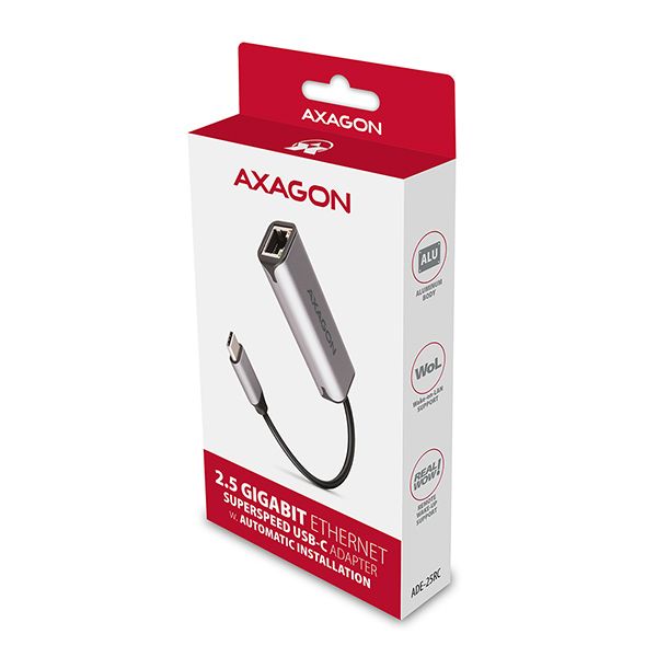 AXAGON ADE-25R USB-A 2.5 gigabit adaptér