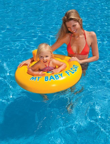 Intex 56585 Dětské sedátko kruh do vody My Baby Float - 70 cm