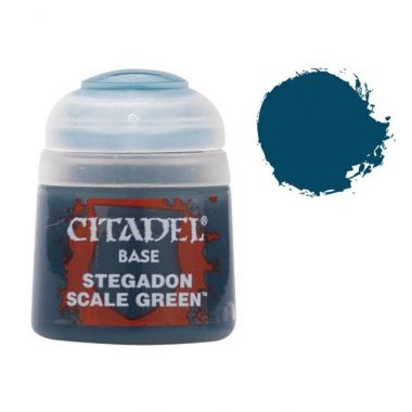 Barva Citadel Base: Stegadon Scale Green - 12ml
