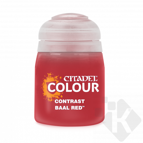Barva Citadel Contrast: Baal Red 18ml