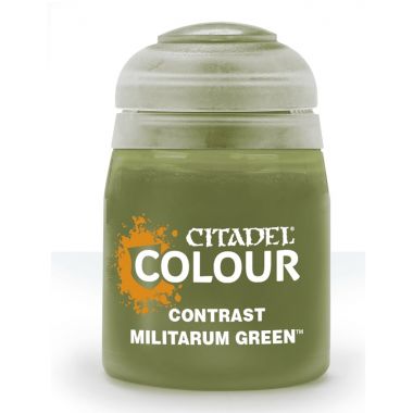 Barva Citadel Contrast: Militarum Green - 18ml