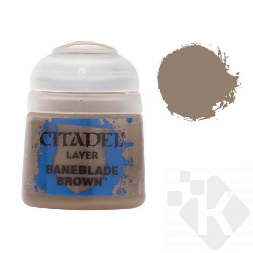 Barva Citadel Layer: Baneblade Brown - 12ml