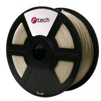 C-TECH tisková struna (filament), PLA, 1, 75mm, 1kg, bronzová (3DF-PLA1.75-BZ)