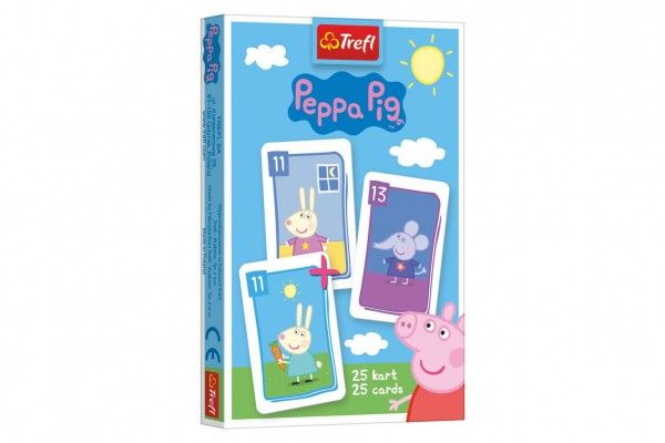 Černý Petr Prasátko Peppa/Peppa Pig společenská hra - karty