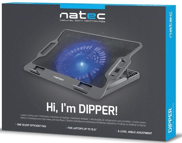 Chladicí podložka pod notebook Natec Dipper (NPL-1067) (PC)