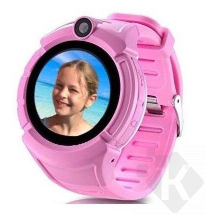 Chytré hodinky Carneo GuardKid+ GPS dětské (8588006962529) růžové