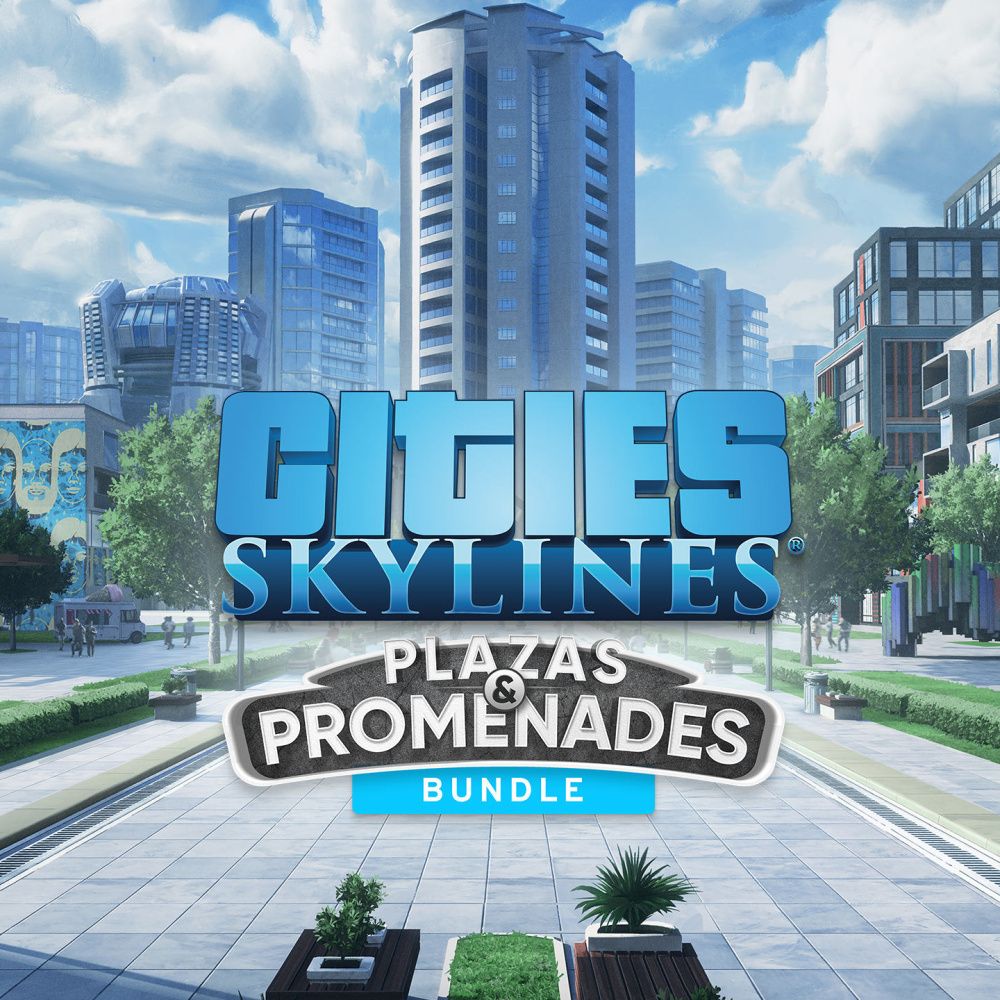 Cities Skylines Plazas & Promenades Bundle (PC)
