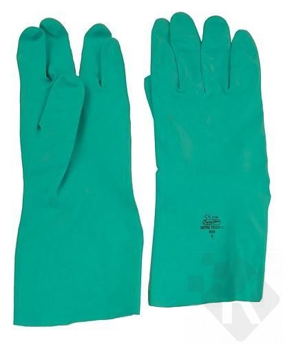 COLAD rukavice mycí nitrilové odolné ředidlu "XL" (pár) zelené (5330002)