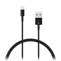 CONNECT IT Wirez Apple Lightning -> USB-A, černý, 0,5 m (CCA-4005-BK)