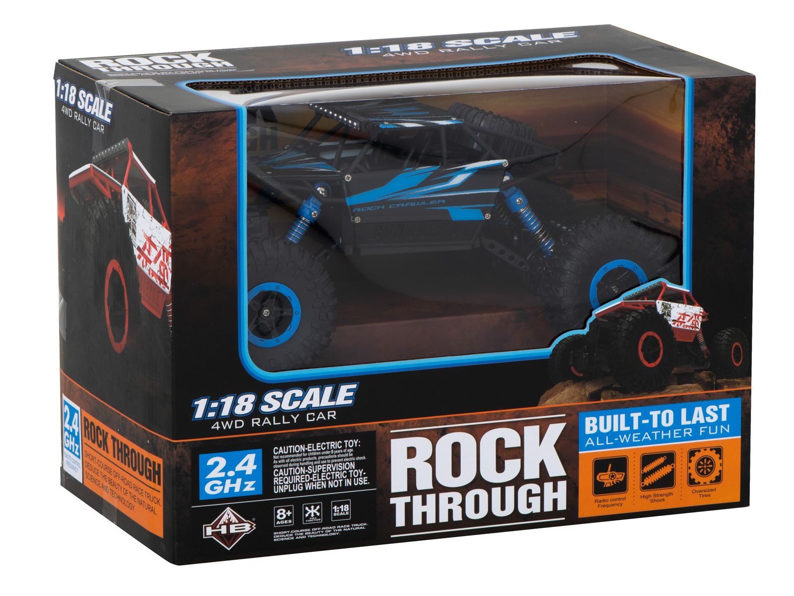 SPL Technik Rock Crawler Reely RTR 1:18 modrá