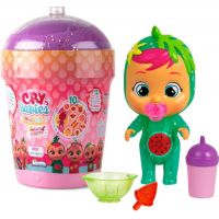 CRY BABIES Magické slzy série Tutti Frutti panenka s doplňky v plastové dóze 12x17x19cm