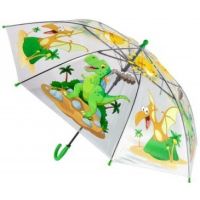Deštník Dinosaurus plast/kov vystřelovací 64cm