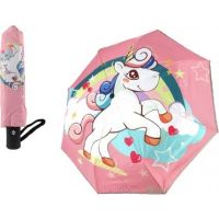 Unicorn umbrella 28cm pink