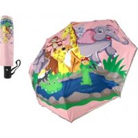 Umbrella Animals foldable ejection pink