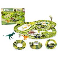 Dinosaur car track 240 parts