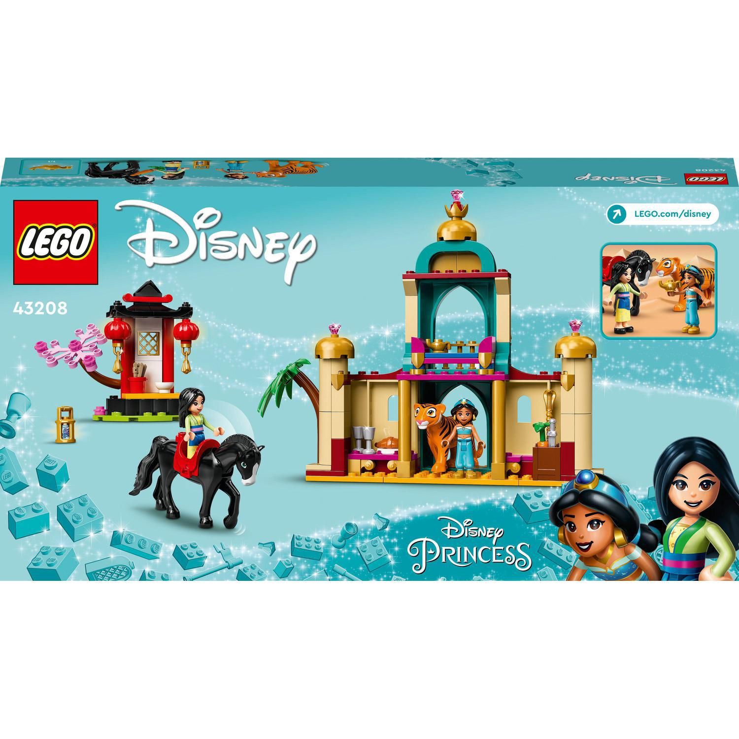 LEGO Disney Princess 43208 Dobrodružství Jasmíny a Mulan