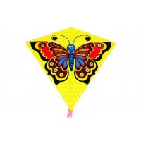 Drak létající motýl plast 68x73cm