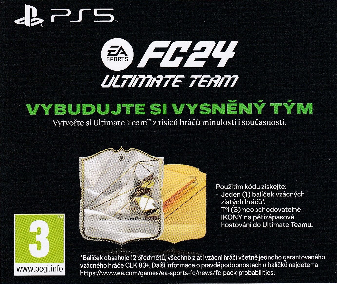 EA Sports FC 24 Ultimate Team - balíček rozšíření (PS5)