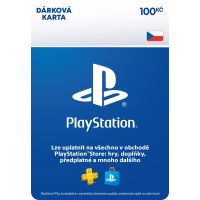 Sony PlayStation Store předplacená karta 100 CZK