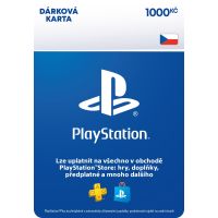 Predplatená karta Sony PlayStation Store 1000 CZK