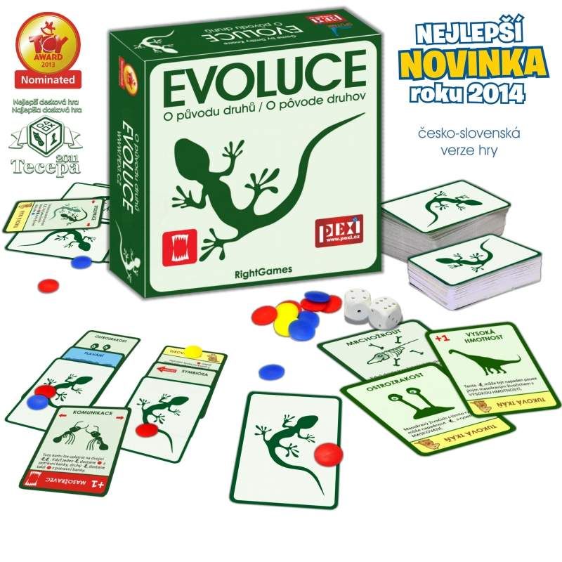 Evoluce - O původu druhů společenská hra (Hra roku 2011)