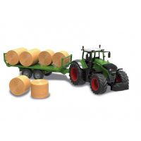 Farmářský traktor s balíky slámy RC_92084 RTR 1:16