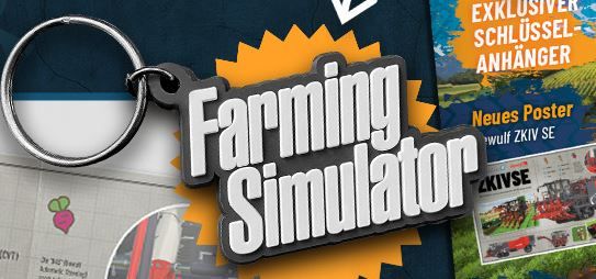 Farming Simulator klíčenka