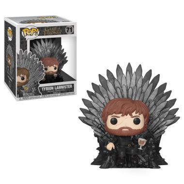 Figurka Funko POP Deluxe: Game of Thrones S10 - Tyrion Sitting on Iron Throne (Funko POP 71)