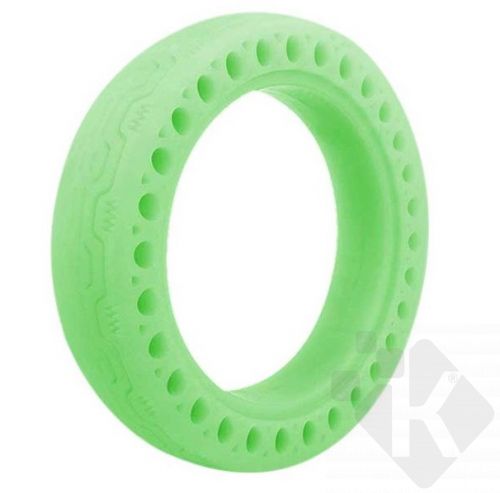 Fluorescenční bezdušová pneumatika pro Xiaomi Scooter, zelená (XISC045)