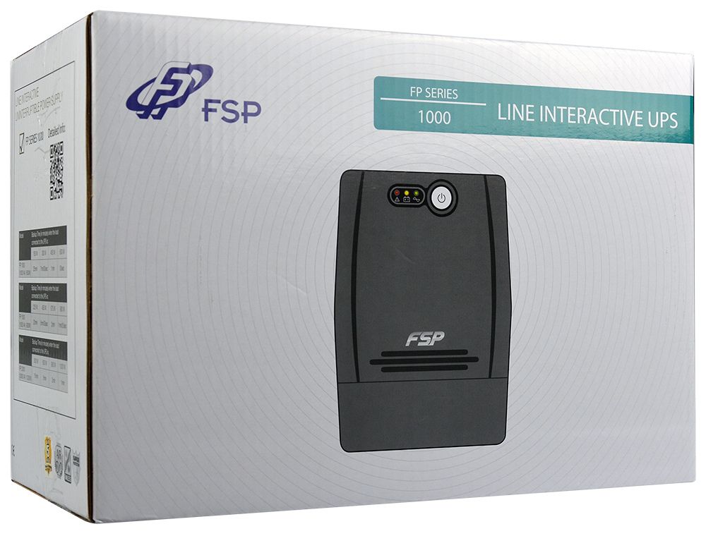 Záložní zdroj FSP/Fortron UPS FP 1000, 1000 VA, line interactive (PPF6000601)