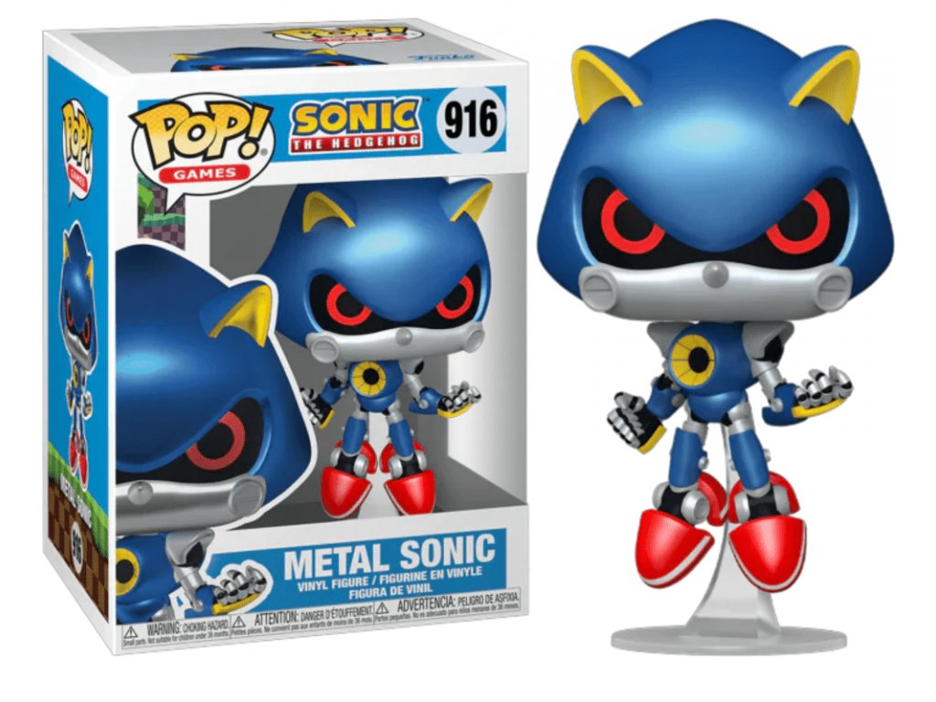 Funko POP! 916 Games: Sonic the Hedgehog - Metal Sonic