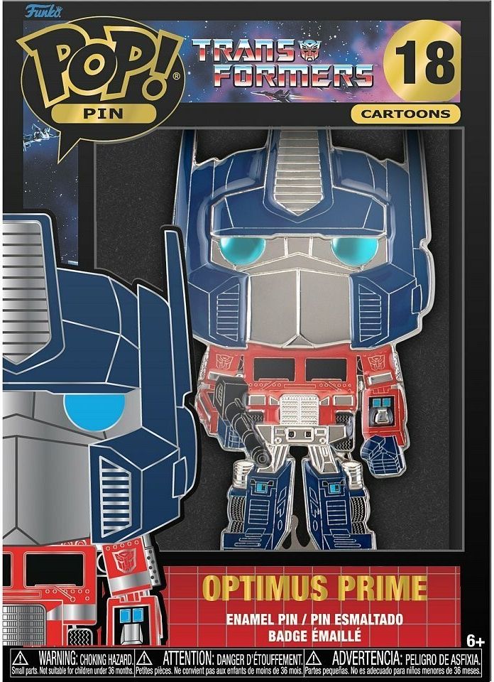 Funko Pop! odznak Pin Transformers Optimus Prime 18