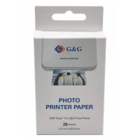 G&G Photo paper, 50x76mm, 20 ks termosublimační GG-ZP023-20
