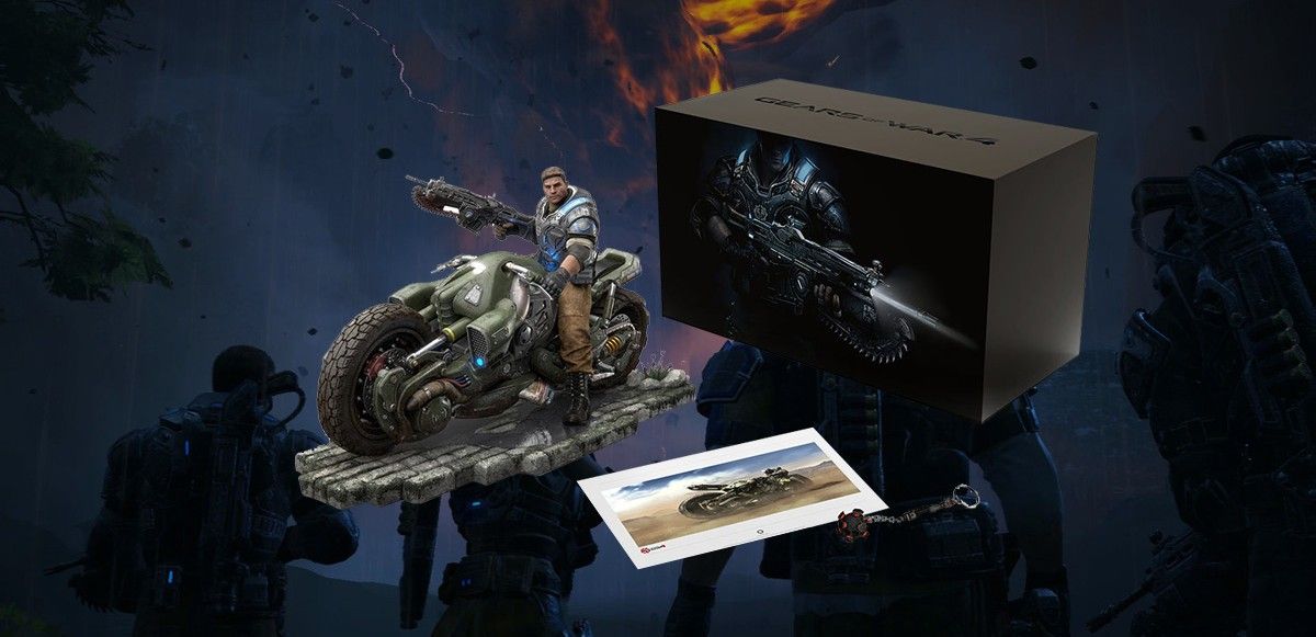 Gears of War 4 Collectors Edition Statue