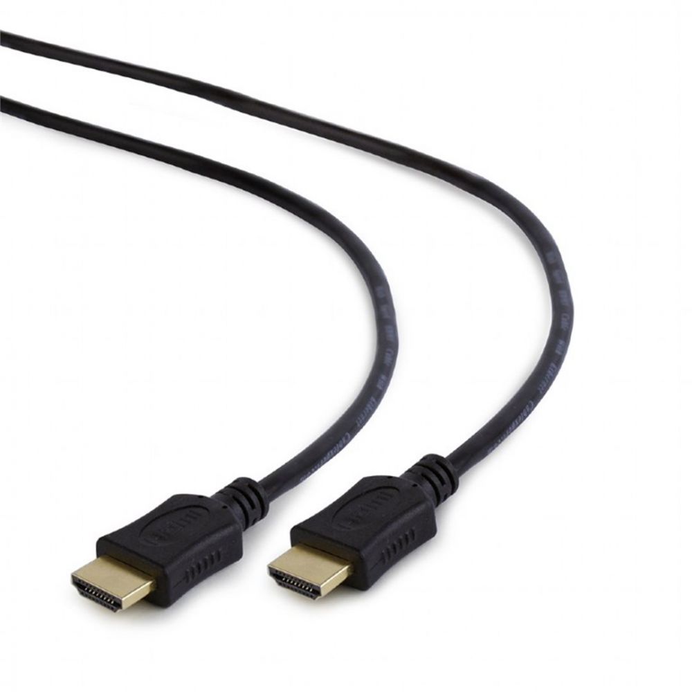 GEMBIRD kabel HDMI-HDMI 1.8m, stíněný, 1.4, M/M, zlacené kontakty