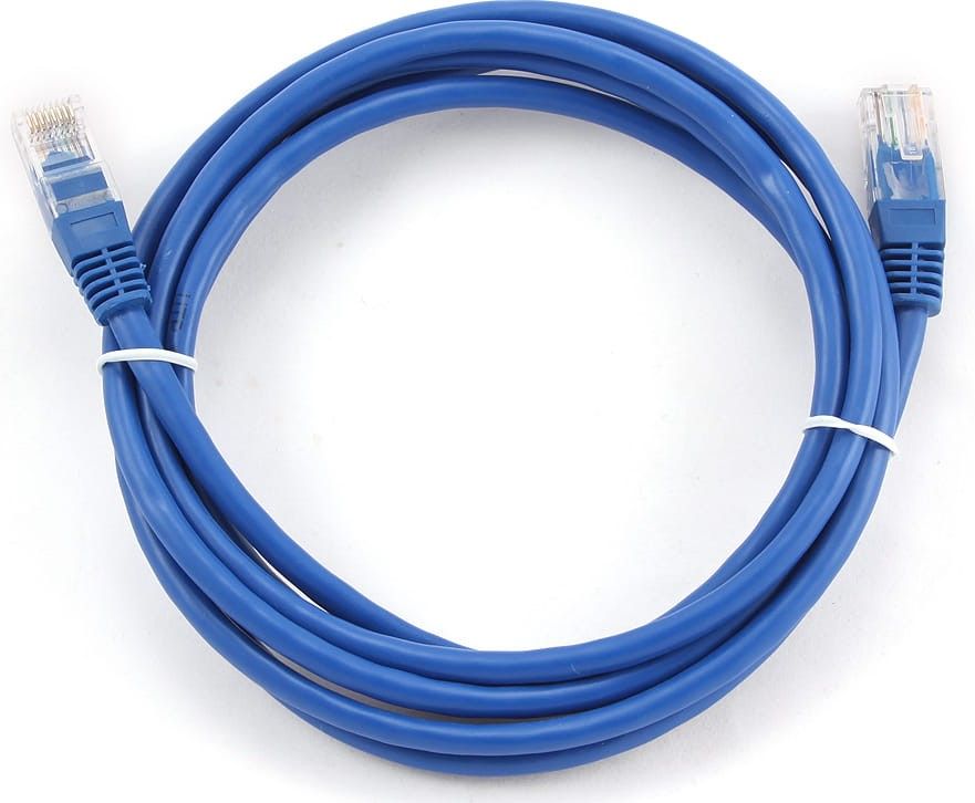 GEMBIRD PP12-0.25M/B Gembird Patch kabel RJ45, cat. 5e, UTP, 0.25m, modrý