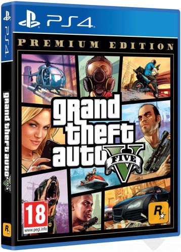 Grand Theft Auto V (GTA 5) Premium Online Edition (PS4)