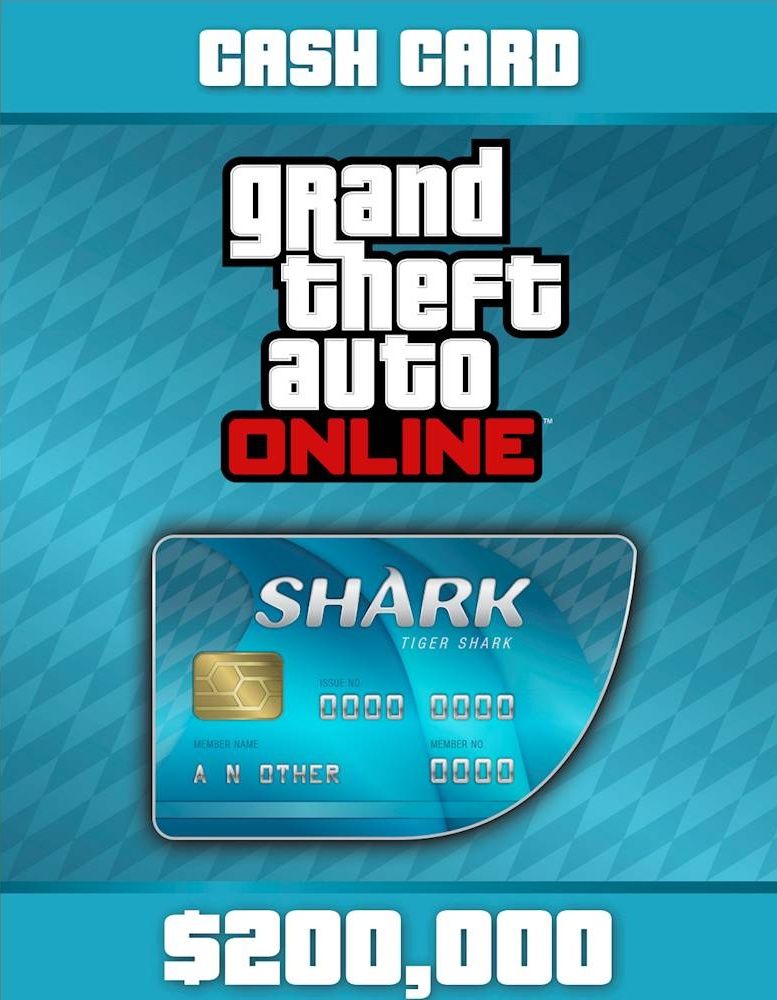 Grand Theft Auto V Online Tiger Shark Cash Card (PC)