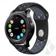 Tech-Protect SOFTBAND Gumový řemínek pro Samsung Galaxy Watch 46mm, Černo-šedý