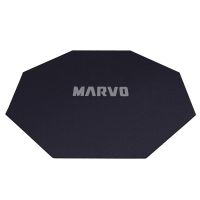 Marvo GM02, 1100 x 1100 x 2 mm, black, anti-slip